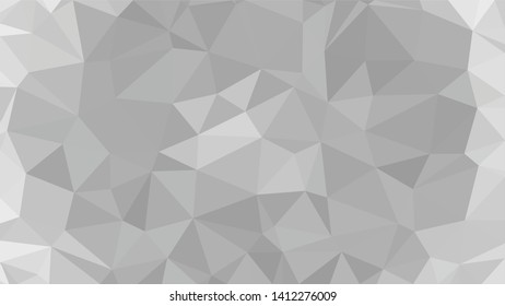 White Polygonal Mosaic Background, Low Poly Style, Vector illustration, Business Design Templates