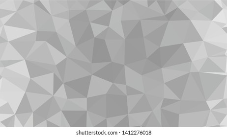 White Polygonal Mosaic Background, Low Poly Style, Vector illustration, Business Design Templates