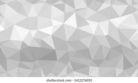 White Polygonal Mosaic Background, Low Poly Style, Vector illustration, Business Design Templates