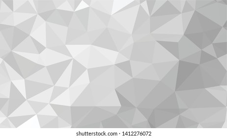 White Polygonal Mosaic Background, Low Poly Style, Vector illustration, Business Design Templates