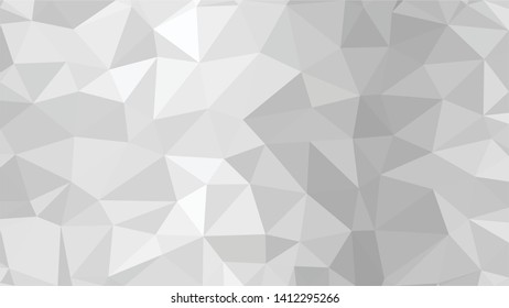 White Polygonal Mosaic Background, Low Poly Style, Vector illustration, Business Design Templates