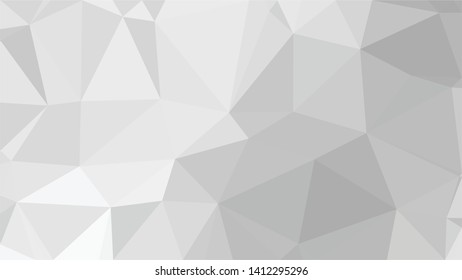 White Polygonal Mosaic Background, Low Poly Style, Vector illustration, Business Design Templates
