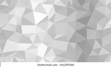 White Polygonal Mosaic Background, Low Poly Style, Vector illustration, Business Design Templates