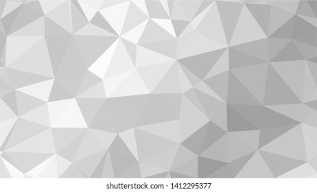 White Polygonal Mosaic Background, Low Poly Style, Vector illustration, Business Design Templates