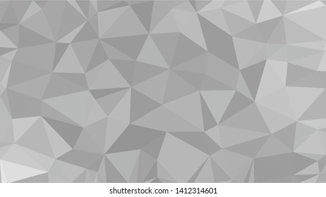 White Polygonal Mosaic Background, Low Poly Style, Vector illustration, Business Design Templates