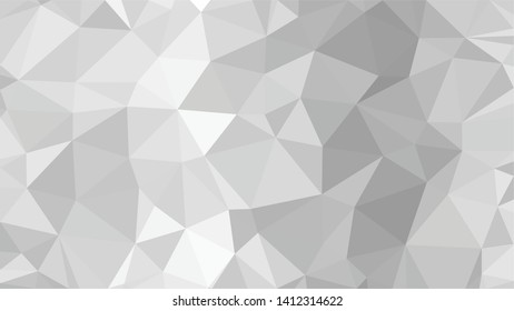 White Polygonal Mosaic Background, Low Poly Style, Vector illustration, Business Design Templates