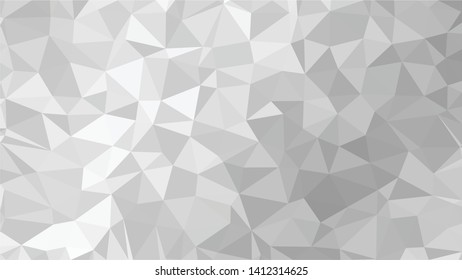 White Polygonal Mosaic Background, Low Poly Style, Vector illustration, Business Design Templates