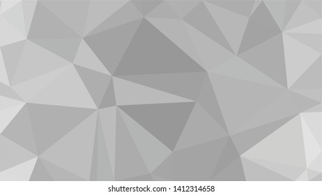 White Polygonal Mosaic Background, Low Poly Style, Vector illustration, Business Design Templates