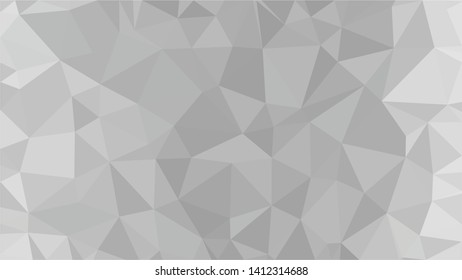 White Polygonal Mosaic Background, Low Poly Style, Vector illustration, Business Design Templates