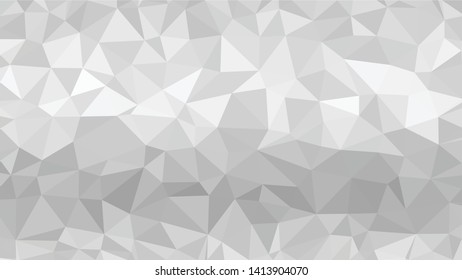 White Polygonal Mosaic Background, Low Poly Style, Vector illustration, Business Design Templates
