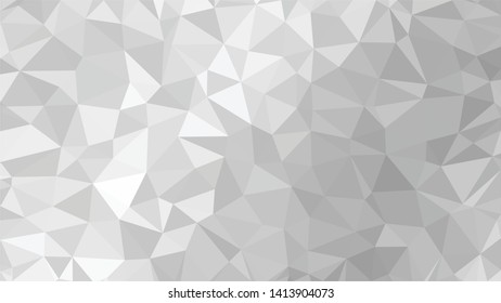 White Polygonal Mosaic Background, Low Poly Style, Vector illustration, Business Design Templates