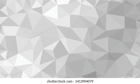 White Polygonal Mosaic Background, Low Poly Style, Vector illustration, Business Design Templates