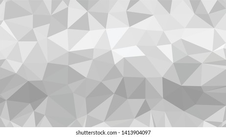 White Polygonal Mosaic Background, Low Poly Style, Vector illustration, Business Design Templates
