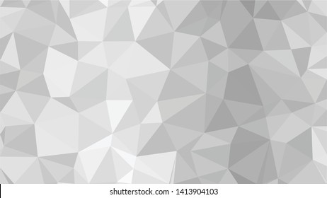 White Polygonal Mosaic Background, Low Poly Style, Vector illustration, Business Design Templates