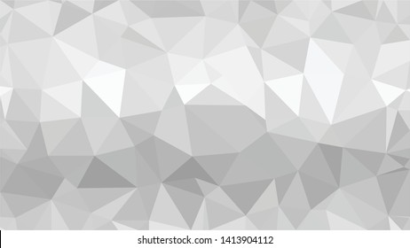 White Polygonal Mosaic Background, Low Poly Style, Vector illustration, Business Design Templates