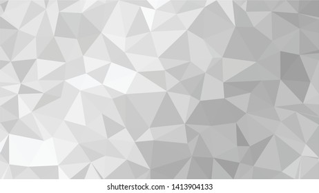 White Polygonal Mosaic Background, Low Poly Style, Vector illustration, Business Design Templates
