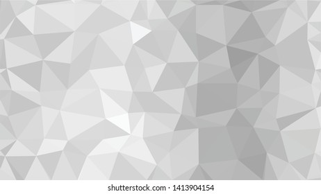 White Polygonal Mosaic Background, Low Poly Style, Vector illustration, Business Design Templates