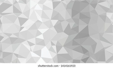 White Polygonal Mosaic Background, Low Poly Style, Vector illustration, Business Design Templates