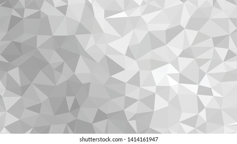 White Polygonal Mosaic Background, Low Poly Style, Vector illustration, Business Design Templates