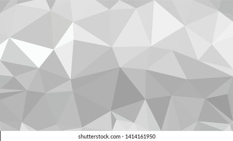 White Polygonal Mosaic Background, Low Poly Style, Vector illustration, Business Design Templates
