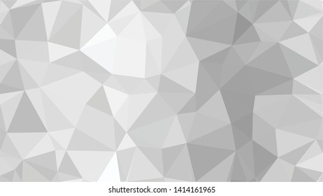 White Polygonal Mosaic Background, Low Poly Style, Vector illustration, Business Design Templates