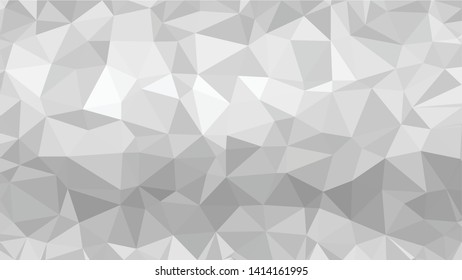 White Polygonal Mosaic Background, Low Poly Style, Vector illustration, Business Design Templates