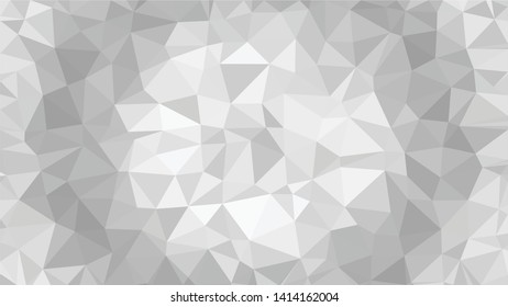 White Polygonal Mosaic Background, Low Poly Style, Vector illustration, Business Design Templates