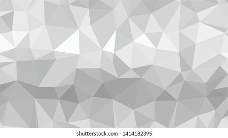 White Polygonal Mosaic Background, Low Poly Style, Vector illustration, Business Design Templates