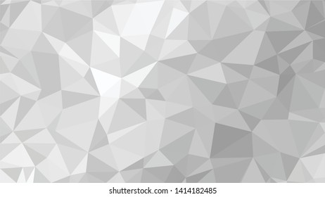 White Polygonal Mosaic Background, Low Poly Style, Vector illustration, Business Design Templates