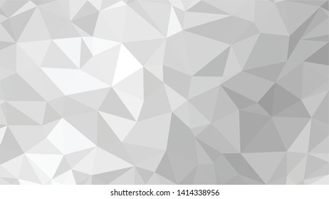 White Polygonal Mosaic Background, Low Poly Style, Vector illustration, Business Design Templates