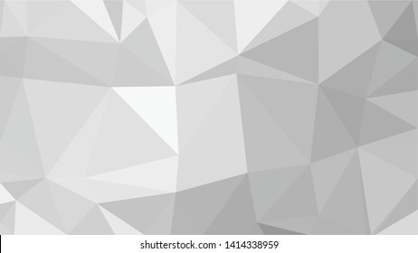 White Polygonal Mosaic Background, Low Poly Style, Vector illustration, Business Design Templates
