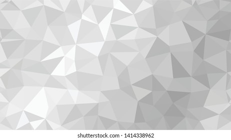 White Polygonal Mosaic Background, Low Poly Style, Vector illustration, Business Design Templates
