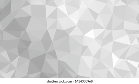 White Polygonal Mosaic Background, Low Poly Style, Vector illustration, Business Design Templates