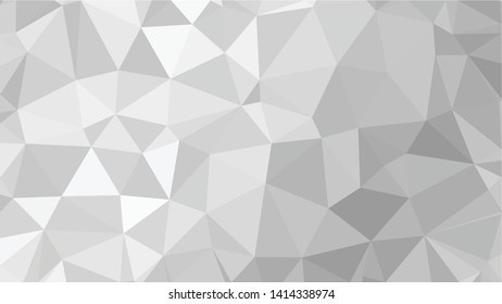 White Polygonal Mosaic Background, Low Poly Style, Vector illustration, Business Design Templates