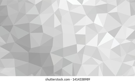 White Polygonal Mosaic Background, Low Poly Style, Vector illustration, Business Design Templates