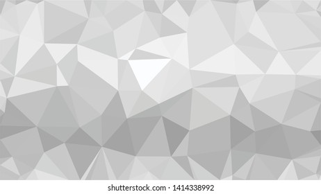 White Polygonal Mosaic Background, Low Poly Style, Vector illustration, Business Design Templates