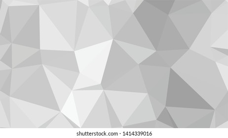 White Polygonal Mosaic Background, Low Poly Style, Vector illustration, Business Design Templates