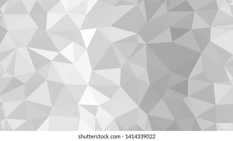 White Polygonal Mosaic Background, Low Poly Style, Vector illustration, Business Design Templates