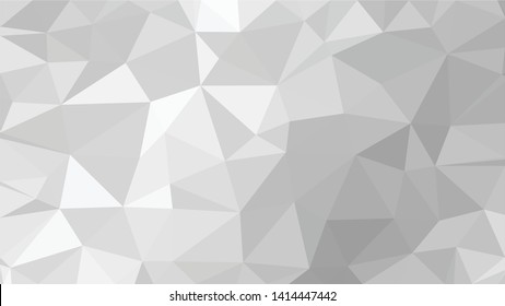 White Polygonal Mosaic Background, Low Poly Style, Vector illustration, Business Design Templates