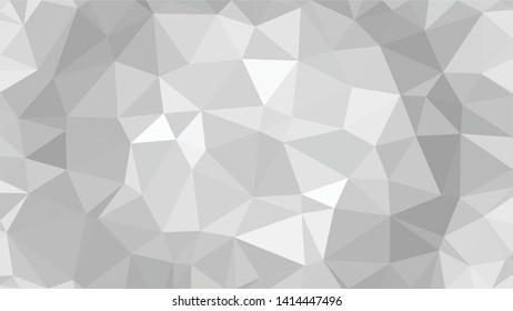 White Polygonal Mosaic Background, Low Poly Style, Vector illustration, Business Design Templates