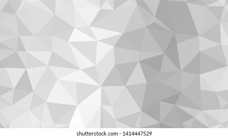 White Polygonal Mosaic Background, Low Poly Style, Vector illustration, Business Design Templates
