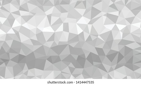 White Polygonal Mosaic Background, Low Poly Style, Vector illustration, Business Design Templates