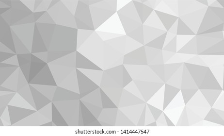 White Polygonal Mosaic Background, Low Poly Style, Vector illustration, Business Design Templates