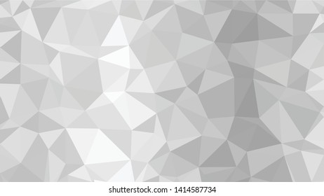 White Polygonal Mosaic Background, Low Poly Style, Vector illustration, Business Design Templates