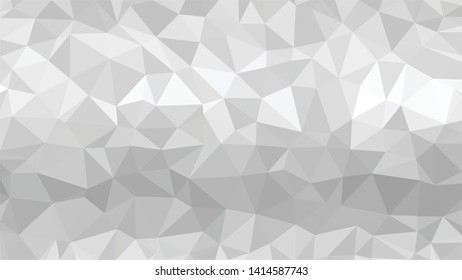 White Polygonal Mosaic Background, Low Poly Style, Vector illustration, Business Design Templates