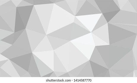 	
White Polygonal Mosaic Background, Low Poly Style, Vector illustration, Business Design Templates