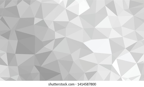 White Polygonal Mosaic Background, Low Poly Style, Vector illustration, Business Design Templates