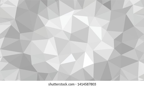 White Polygonal Mosaic Background, Low Poly Style, Vector illustration, Business Design Templates