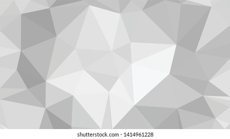 	
White Polygonal Mosaic Background, Low Poly Style, Vector illustration, Business Design Templates