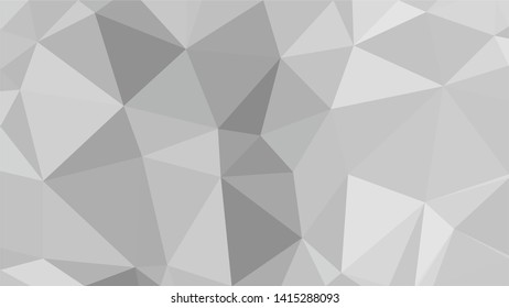 White Polygonal Mosaic Background, Low Poly Style, Vector illustration, Business Design Templates
